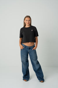 Black Crop Top