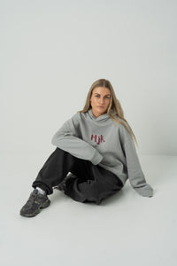 Maroon & Grey MjR Hood